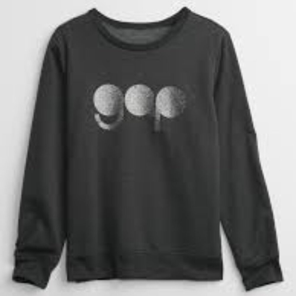 Gap Size Small Black Gap Logo Crew Neck Sweatshirt